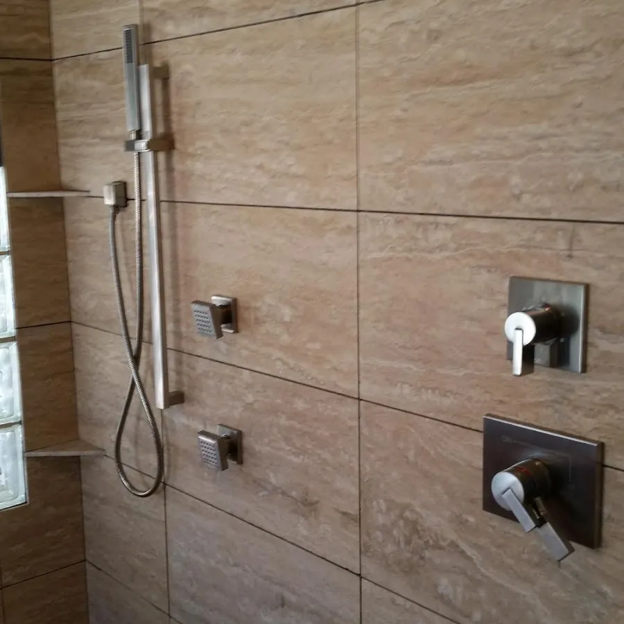 Shower fixture installation for Water Heater Replacement in Middleton